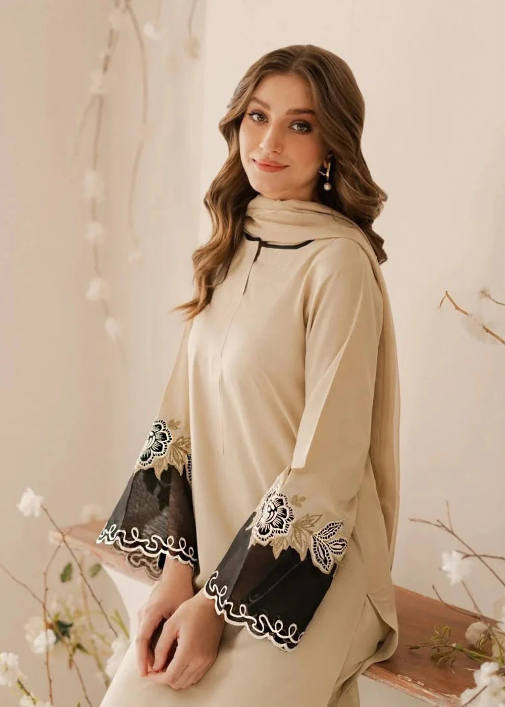 Embroidered Lawn 3-Piece Suit